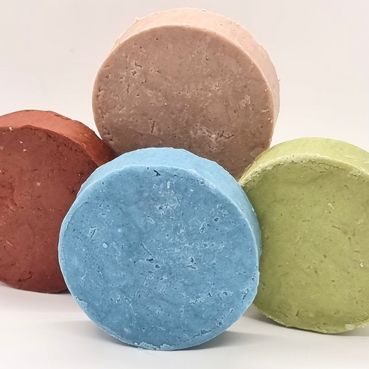 CPSR Solid Shampoo, Vegan with 6 essential oil variants and flexible assorted clays